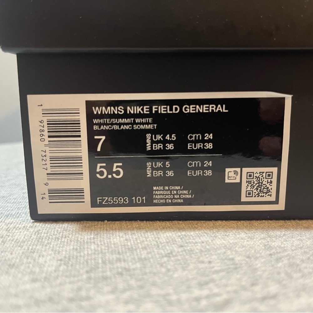 Nike Field General White Gum Athletic Women's Shoe Size 7 FZ5593 101​ - Picture 11 of 11